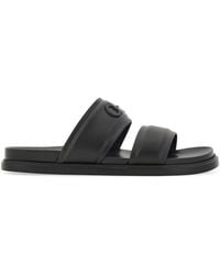 Ferragamo - Gancini Ornament Slides - Lyst