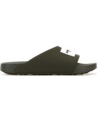 Givenchy - Army Rubber Label Slippers - Lyst