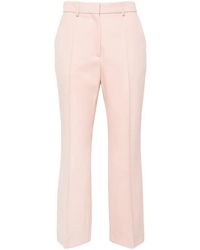 Lanvin - Textured Trousers - Lyst