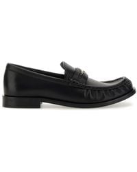 Burberry - Solid Cadet Loafers - Lyst