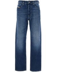 DIESEL - '1988 D-Ark' Jeans With Belt Loops And Logo Patch On The Rear - Lyst