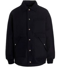 Khrisjoy - 'Chore Quilted Stripes' Down Jacket - Lyst
