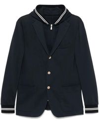 Eleventy - Single Breasted Blazer - Lyst