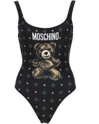 Moschino - Printed Swimwear - Lyst