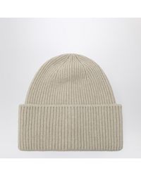 Destin - Ivory Wool And Cashmere Beanie - Lyst