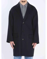 Bottega Veneta - Midi Wool Coat - Lyst