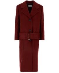 Ferragamo - Tiziano Wool Blend Coat - Lyst