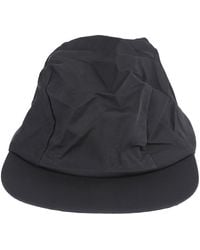 Homme Plissé Issey Miyake Unit Hat in Black for Men | Lyst