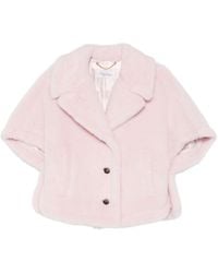 Max Mara - Wool Cape - Lyst