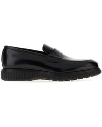 Ferragamo - Salvatore Leather Simone Loafers - Lyst