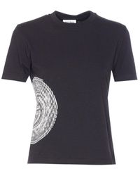 Jean Paul Gaultier - Jpg Laurier Stamp Logo T-Shirt - Lyst