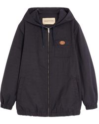 Valentino - V Logo Signature Caban Jacket - Lyst