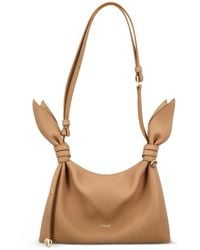 Loewe - Scarf Mini Leather Shoulder Bag - Lyst