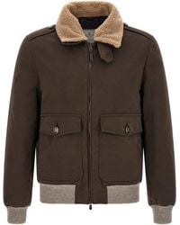 Brunello Cucinelli - Waterproof Bomber Jacket - Lyst