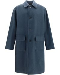 Dries Van Noten - Long Single-Breasted Coat Bottle - Lyst