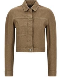 Jacquemus - La Veste Ovalo Cargo Jacket - Lyst