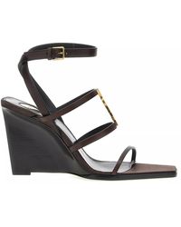 Saint Laurent - 'Cassandre' Wedges - Lyst
