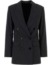 Isabel Marant - Embroidered Wool Blend Jevima Blazer - Lyst