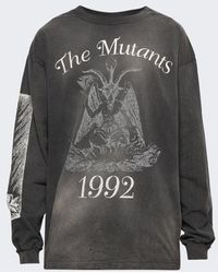 Saint Michael The Mutants Long Sleeve T-shirt in Black for Men | Lyst