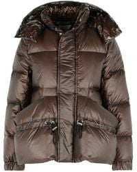 Sacai - Nylon Puffer Down Jacket - Lyst