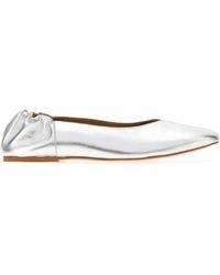 A.P.C. - Solid Juliet Ballet Flats - Lyst
