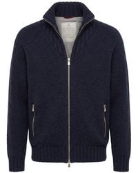 Brunello Cucinelli - Cashmere Padded Blouson Jacket - Lyst
