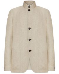 ZEGNA - Oasi Lino Chore Jacket - Lyst