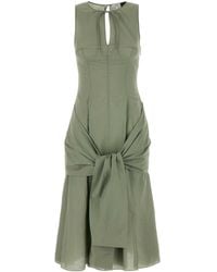 Loewe - Sage Cotton Blend Paula S Ibiza Dress - Lyst