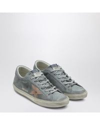 Golden Goose - Suede Super-Star Low-Top Sneaker - Lyst