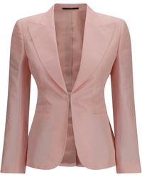 Gucci - Jacket Silk Faille - Lyst