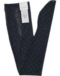 Gucci - Thights With All-Over Gg Motif - Lyst