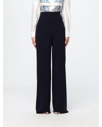 Max Mara - High-Waisted Wide-Leg Criªpe Palazzo Trousers - Lyst