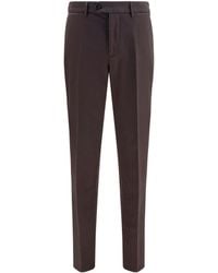 Brunello Cucinelli - Dyed Cotton Pants - Lyst
