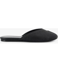 Jude - Date Flat Leather Sandals - Lyst