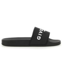 Givenchy - Logo Pool Slides - Lyst