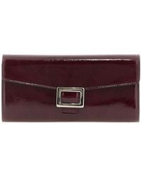 Roger Vivier - Belle Vivier Patent Leather Wallet On Chain - Lyst