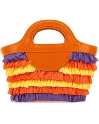 Marni - Fabric Micro Tropicalia Summer Handbag - Lyst