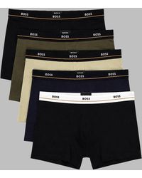BOSS - 5-Pack Boxer Con Logo - Lyst