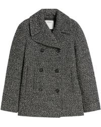 Sportmax - Double-Breasted Wool Jacket - Lyst