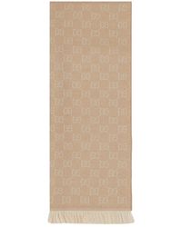 Gucci - Gg Wool Scarf - Lyst