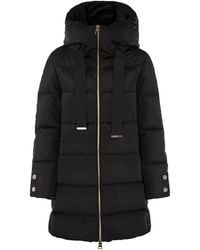 Herno - Elegant A-Shape Down Hooded Jacket - Lyst