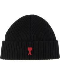 Ami Paris - 'Ami De Cœur' Beanie - Lyst