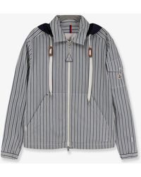 Moncler - Havas Striped Cotton Jacket - Lyst