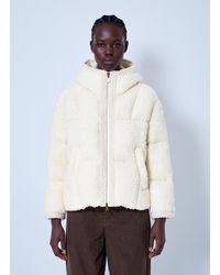 Moncler - Cristallin Hooded Wool Blend Short Down Jacket - Lyst