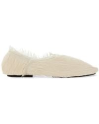 Jil Sander - Low Leather Slippers For - Lyst