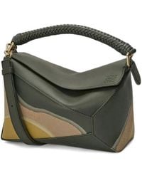 Loewe - Puzzle Edge Small Leather Handbag - Lyst