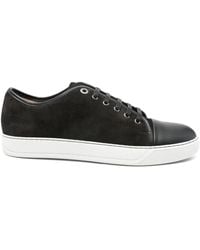 Lanvin - Dbb1 Suede Sneakers - Lyst