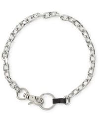 Our Legacy - Ladon Matte Nickel Key Ring - Lyst