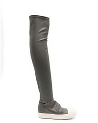 Rick Owens - Leather Over-The-Knee Boots - Lyst