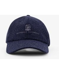 Brunello Cucinelli - Virgin Wool Baseball Hat - Lyst